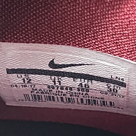 Nike LeBron 15 NEW HEIGHTS 897648-300 Size 12 WORN - Picture 8 of 8